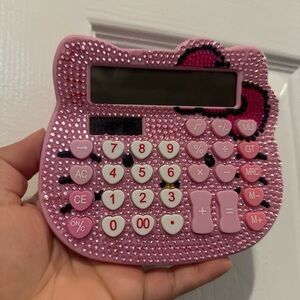 Hello Kitty Sparkling Pink Calculator